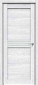 Дверь межкомнатная "Future-601" Дуб патина серый стекло Сатинат белый