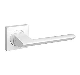 Ручка раздельная для входной и межкомнатной двери «SAMPLE KM WH-19» Белый