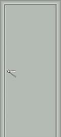 Ламинированная межкомнатная дверь «Гост-0» (Без усиления) Л-16 (Серый) глухая