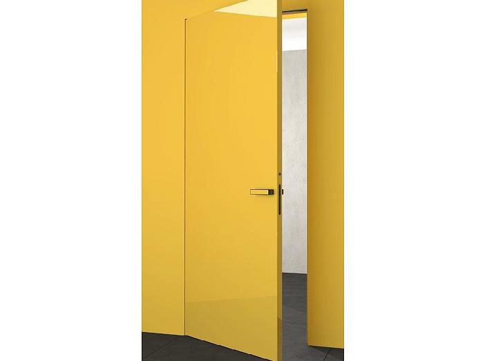 Дверь межкомнатная "ZERRO" RAL 1018 Желтая эмаль глухая 190*55.