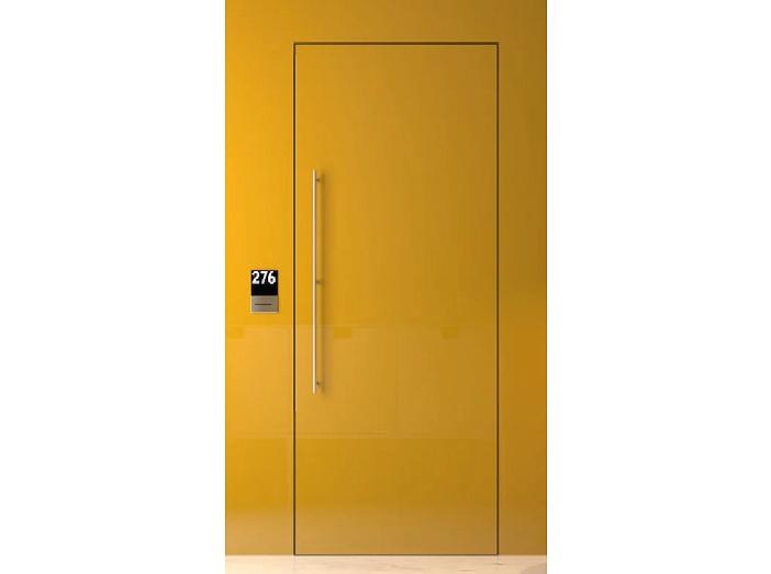 Дверь межкомнатная "ZERRO" RAL 1018 Желтая эмаль глухая 200*60.