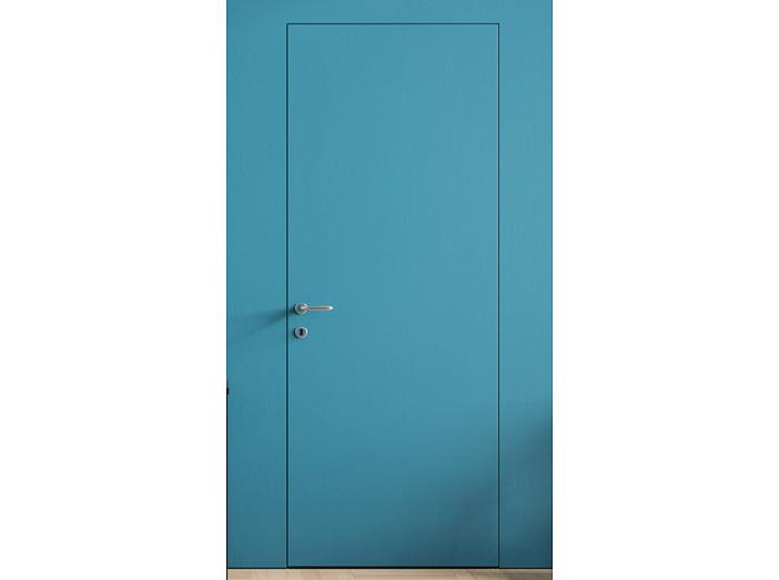 Дверь межкомнатная "ZERRO" RAL 5024 Небесно-голубой эмаль глухая 200*80.