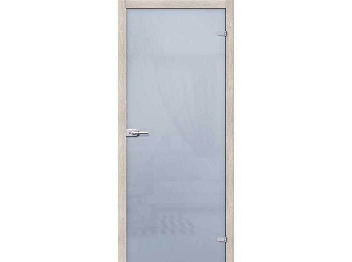 Дверь СТ-1 Лайт Сатинато Белое 200*90 (врезка под ID:134,600)