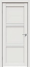 Дверь межкомнатная "Concept-602" Белоснежно матовый, стекло Сатинато белое