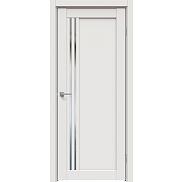 Дверь межкомнатная  "Concept-604" Белоснежно матовый, Зеркало