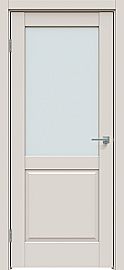 Дверь межкомнатная "Concept-629" Лайт грей, стекло Сатинато белое
