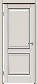 Дверь межкомнатная "Concept-652" Лайт грей, стекло Сатинато белое