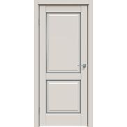 Дверь межкомнатная "Concept-652" Лайт грей, стекло Сатинато белое
