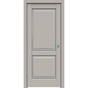 Дверь межкомнатная "Concept-652" Шелл грей, стекло Сатинато белое