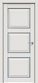 Дверь межкомнатная "Concept-653" Белоснежно матовый стекло Сатинато