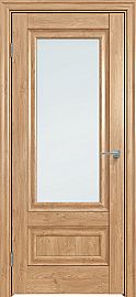 Дверь межкомнатная "Future-599" Дуб Винчестер светлый, стекло Сатинат белый