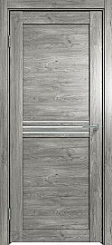 Дверь межкомнатная "Future-601" Дуб винчестер серый стекло Сатинат белый