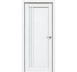 Дверь межкомнатная "Future-604" Дуб серена белый, стекло Сатинато белое