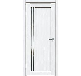 Дверь межкомнатная "Future-604" Дуб серена белый, Зеркало