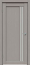 Дверь межкомнатная "Future-604" Дуб серена каменно-серый, стекло Сатинато белое
