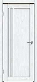 Дверь межкомнатная "Future-608" Дуб серена белый кристалл, стекло Сатинато белое