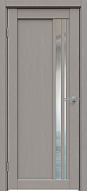 Дверь межкомнатная "Future-608" Дуб серена каменно-серый, Зеркало