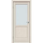 Дверь межкомнатная "Future-629" Дуб серена керамика, стекло Сатинато белое