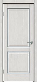 Дверь межкомнатная "Future-652" Дуб серена светло-серый, стекло Сатинато белое