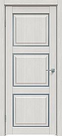Дверь межкомнатная "Future-653" Дуб Серена светло-серый стекло Сатинато