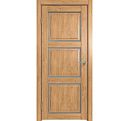 Дверь межкомнатная "Future-653" Дуб Винчестер светлый стекло Сатинато