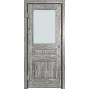 Дверь межкомнатная "Future-663" Дуб винчестер серый, стекло Прозрачное