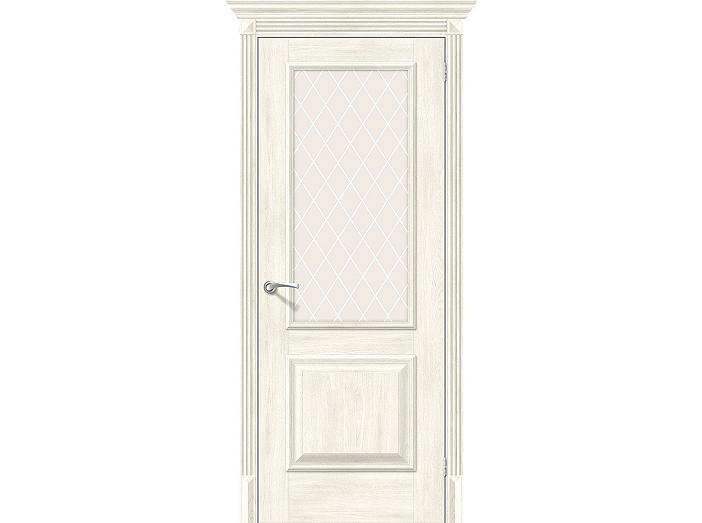 Дверь ЭКО Классико-13 Nordic Oak White Crystal 200*90