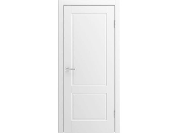 Дверь межкомнатная "TESSORO" RAL 9016 Белая эмаль  глухая 195*80