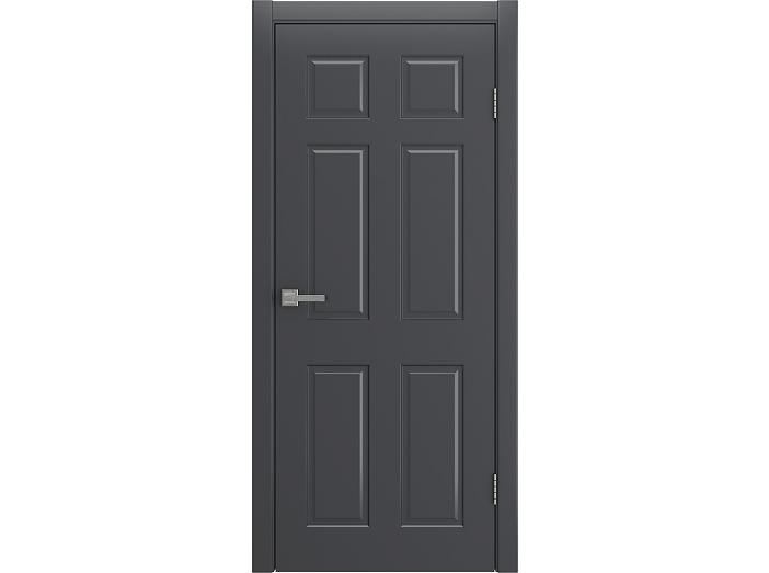 Дверь межкомнатная "BARSELONA" RAL 7024 Графит эмаль глухая 200*70