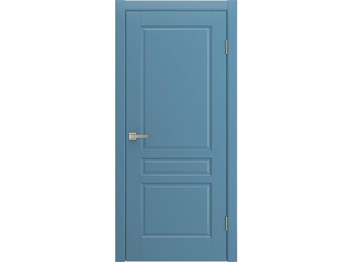 Дверь межкомнатная "BELLI" RAL 5024 Небесно-голубой эмаль глухая 200*90