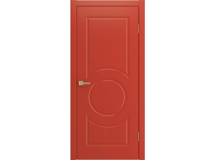 Дверь межкомнатная "DONNA" RAL 3028 Красный эмаль глухая 200*70