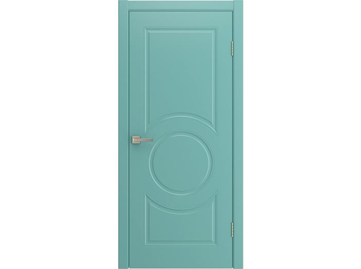 Дверь межкомнатная "DONNA" RAL 5024 Небесно-голубой эмаль глухая 200*80