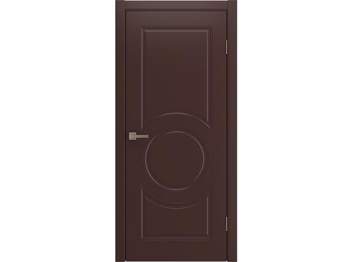 Дверь межкомнатная "DONNA" RAL 78016 Шоколад эмаль глухая 200*90