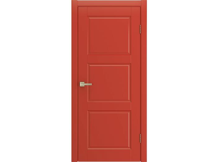 Дверь межкомнатная "RIM" RAL 3028 Красный эмаль глухая 200*70