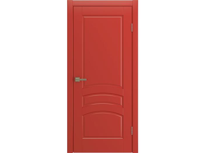 Дверь межкомнатная "VENEZIA" RAL 3028 Красный эмаль глухая 200*80