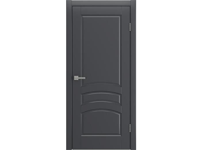 Дверь межкомнатная "VENEZIA" RAL 7024 Графит эмаль глухая 190*55