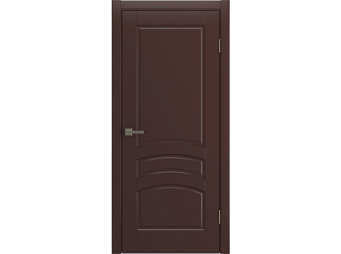 Дверь межкомнатная "VENEZIA" RAL 8016 Шоколад эмаль глухая 200*70