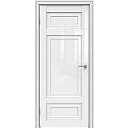 Дверь межкомнатная  "Gloss-588" глухая Белый глянец