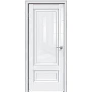 Дверь межкомнатная "Gloss- 598" Белый глянец глухая