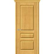 Дверь межкомнатная из Массива сосны «М5» Т-04 (Медовый) глухая