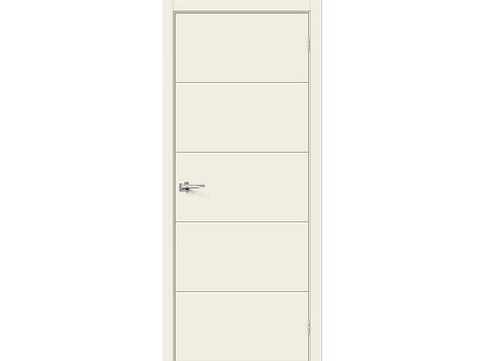Дверь ПВХ Граффити-2 П-23 (Белый) ПГ 200*90