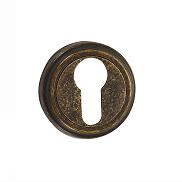 Накладка цилиндровая на круглой розетке Vantage ET03BR Состаренная бронза