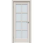 Дверь межкомнатная  Concept-636 Лайт грей стекло Сатинато белое