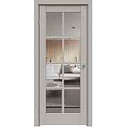 Дверь межкомнатная "Concept-636" Шелл грей стекло Прозрачное