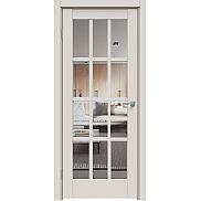 Дверь межкомнатная "Concept-642" Лайт грей, стекло Прозрачное