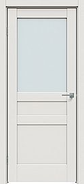 Дверь межкомнатная "Concept-644" Белоснежно матовый, стекло Сатинат белый