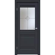 Дверь межкомнатная "Design-626" Дарк блю стекло Стелла