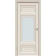 Дверь межкомнатная "Future-589" Дуб Серена керамика, стекло Сатинат белый