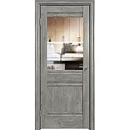 Дверь межкомнатная "Future-593" Дуб винчестер серый стекло Прозрачное