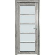 Дверь межкомнатная "Future-605" Дуб винчестер серый стекло Сатинат белый